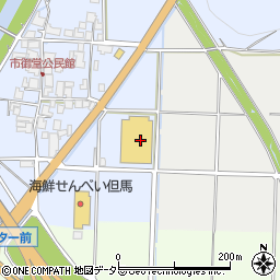 ホームプラザナフコ和田山インター店周辺の地図