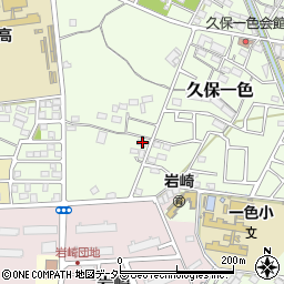 愛知県小牧市久保一色3574周辺の地図