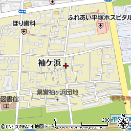 〒254-0813 神奈川県平塚市袖ケ浜の地図