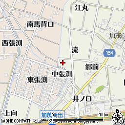 愛知県一宮市千秋町加茂流20-2周辺の地図