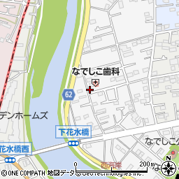 神奈川県平塚市撫子原5-24周辺の地図