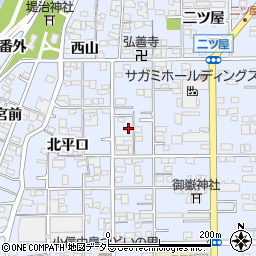 愛知県一宮市小信中島北東山13周辺の地図