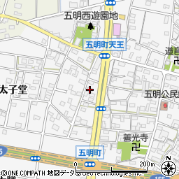 愛知県江南市五明町当光地179周辺の地図