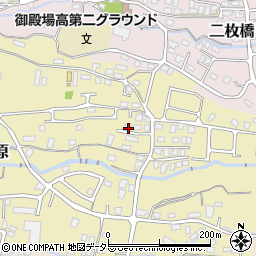 静岡県御殿場市北久原54周辺の地図