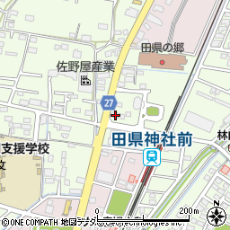 愛知県小牧市久保一色1030-1周辺の地図