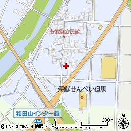 兵庫県朝来市和田山町市御堂97周辺の地図