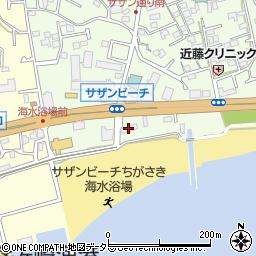 茅ヶ崎海水浴場事業協同組合倉庫周辺の地図