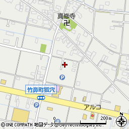 岐阜県羽島市竹鼻町狐穴499-2周辺の地図