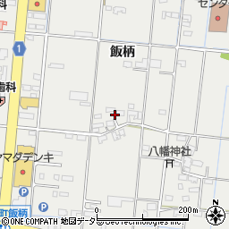 岐阜県羽島市竹鼻町飯柄966周辺の地図