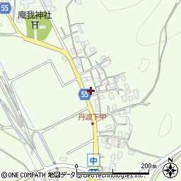 京都府福知山市中2045周辺の地図