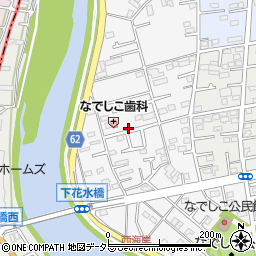 神奈川県平塚市撫子原周辺の地図