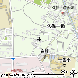 愛知県小牧市久保一色3610周辺の地図