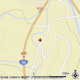 長野県下伊那郡平谷村1273周辺の地図