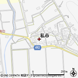 京都府福知山市私市西ケ端18周辺の地図