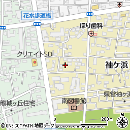 神奈川県平塚市袖ケ浜18周辺の地図