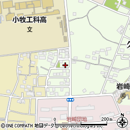 愛知県小牧市久保一色3549-38周辺の地図