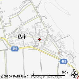 京都府福知山市私市西ケ端60周辺の地図
