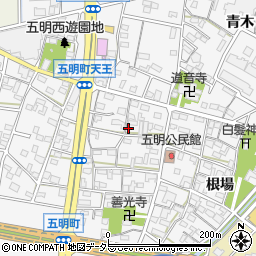 愛知県江南市五明町当光地143周辺の地図