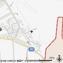 京都府福知山市私市稗田30周辺の地図