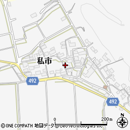 京都府福知山市私市西ケ端52周辺の地図