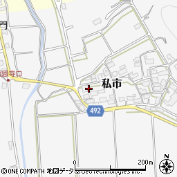 京都府福知山市私市西ケ端1周辺の地図