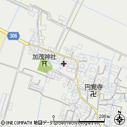 滋賀県高島市安曇川町四津川338周辺の地図