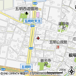 愛知県江南市五明町当光地107周辺の地図