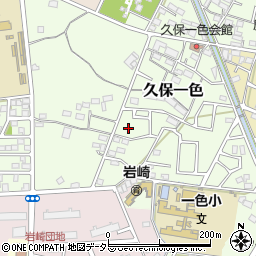 愛知県小牧市久保一色3609-3周辺の地図