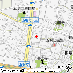愛知県江南市五明町当光地109周辺の地図
