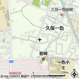 愛知県小牧市久保一色3609周辺の地図