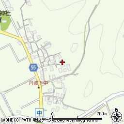 京都府福知山市中2037周辺の地図