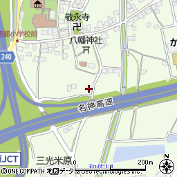滋賀県米原市三吉659周辺の地図