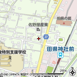 愛知県小牧市久保一色1214周辺の地図