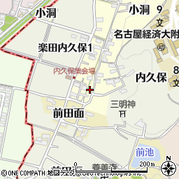 愛知県犬山市小洞23周辺の地図