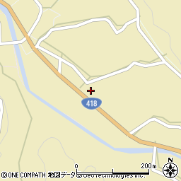 長野県下伊那郡平谷村861周辺の地図