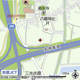 滋賀県米原市三吉631周辺の地図