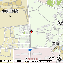 愛知県小牧市久保一色3558周辺の地図