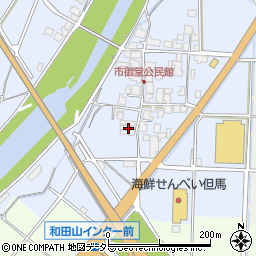 兵庫県朝来市和田山町市御堂94周辺の地図