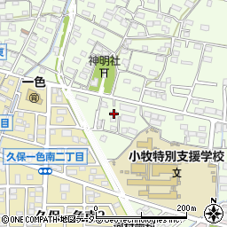 愛知県小牧市久保一色1765周辺の地図
