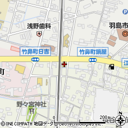 餃子の王将岐阜羽島店周辺の地図
