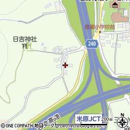 滋賀県米原市三吉835周辺の地図