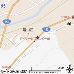 長野県飯田市南信濃八重河内103周辺の地図