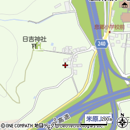 滋賀県米原市三吉925周辺の地図
