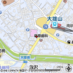池田譲理容店大雄山駅前店周辺の地図