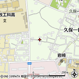 愛知県小牧市久保一色3653周辺の地図