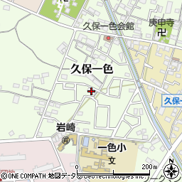 愛知県小牧市久保一色3593周辺の地図