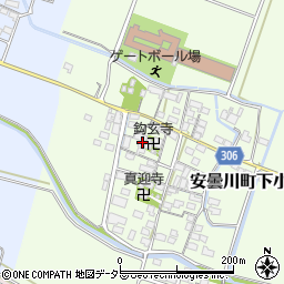 滋賀県高島市安曇川町下小川434周辺の地図