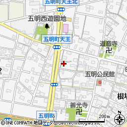 愛知県江南市五明町当光地106周辺の地図