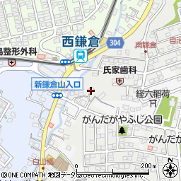 神奈川県鎌倉市津1031周辺の地図