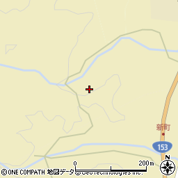 長野県下伊那郡平谷村西町周辺の地図